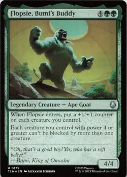 Flopsie, Bumi's Buddy - FOIL - U Avatar: The Last Airbender 179 - MTG - Image 1