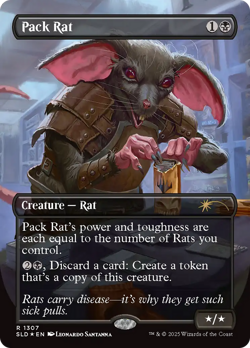 Pack Rat (1307) Secret Lair Drop Series - Near Mint Foil - Image 1