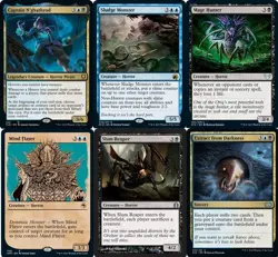 MTG Commander EDH Deck Captain N'ghathrod 100 Cards Custom Mill Horrors - NM - Image 1