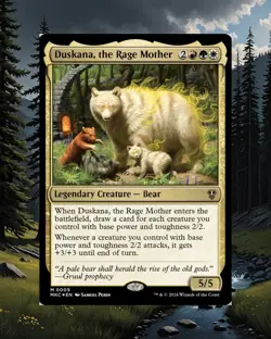EDH Bear Deck - Commander MTG Magic the Gathering - Image 1