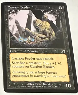 Magic the Gathering MTG Scourge CARRION FEEDER - Image 1