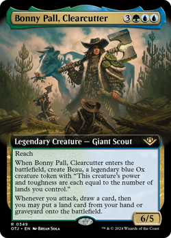 Bonny Pall, Clearcutter (Extended Art) [Outlaws of Thunder Junction] - Image 1