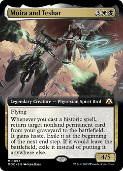 Moira and Teshar (Extended Art) [March of the Machine Commander] - Image 1