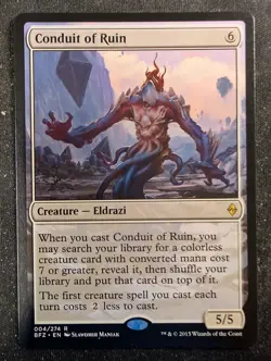 Conduit of Ruin - Battle for Zendikar (MTG) - Image 1