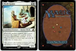 MONK GYATSO 81 AVATAR: THE LAST AIRBENDER: ETERNAL-LEGAL RARE 2025 FOIL LP - Image 1