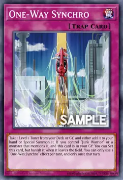 Yugioh L5DD-ENY06 - One-Way Synchro - Common - Image 1