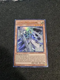 Silent Swordsman - DPRP-EN001 - Ultra Rare - 1st Edition LP YuGiOh! Duelist Pac - Image 1