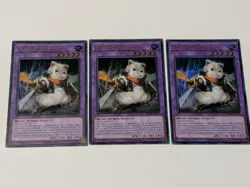 3x Master of Ham Ultra Rare Yugioh! Mega Tins 2025 - Image 1
