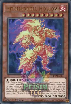 1st ed Helshaddoll Hollow ultra rare GFTP-EN007 Yugioh - Image 1
