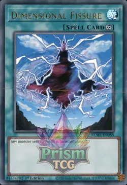 1st ed Dimensional Fissure ultra rare BLMR-EN088 Yugioh - Image 1