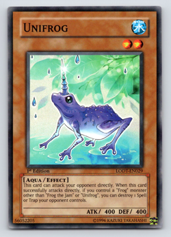 Unifrog - LODT-EN029 - Common - 1st Edition - Yugioh - Image 1