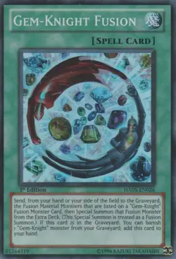 Gem-Knight Fusion - HA05-EN026 - Super Rare - 1st Edition - Yugioh - Image 1