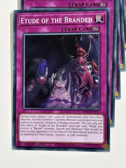 Etude of the Branded MP24-EN351 1st Edition YuGiOh TCG Card - Image 1