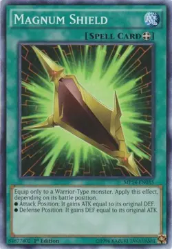 1x (NM) Magnum Shield - MP14-EN035 - Common - 1st Edition YuGiOh - Image 1