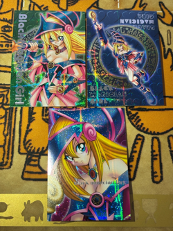 Yugioh Dark Magician Girl Secret Rare DDM 2001 Vintage Complete Set Promo -NM - Image 2