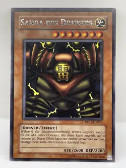Sanga of the Thunder - Retro Pack 1 German - RP01-DE030 - RP01-EN030 Yugioh OG - Image 1
