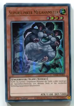 Yu-Gi-Oh! Superflinker Megahamster Ultra Rare RA02-DE004 - Image 1