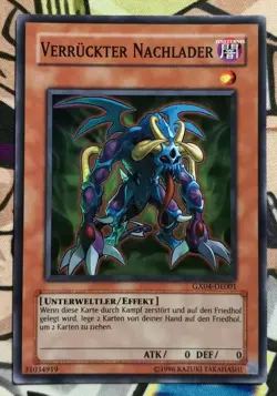 Verruckter Nachlader GX04-DE001 Super Rare Unlimit.Auflage Deutsch NM Yu-Gi-Oh - Image 1