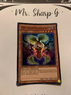 UBELSCHAR-MANDRAGORA - 1. AUFLAGE HA07-DE015 DEUTSCH Yu Gi Oh! CARD SUPER RARE - Image 2