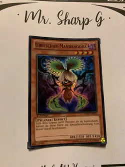UBELSCHAR-MANDRAGORA - 1. AUFLAGE HA07-DE015 DEUTSCH Yu Gi Oh! CARD SUPER RARE - Image 3
