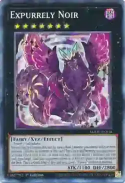 1x (NM) Expurrely Noir - AMDE-EN018 - Super Rare - 1st Edition YuGiOh - Image 1