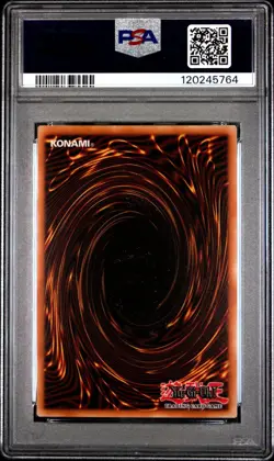 PSA 10 Dark Magician Girl Platinum Secret Rare EN107 7th Art Yugioh Card Stamped - Image 2