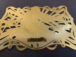 Goddess Story Gold METAL Card - Random Serial Number #/100! Anime Bikini Albedo - Image 5