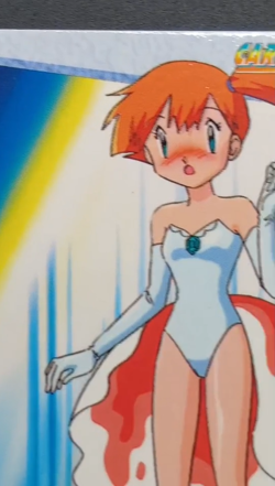 Misty & Pikachu 23 Carddass Anime Collection BANDAI Japanese Pokemon Card 1998 - Image 2