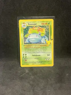 Pokemon TCG 2021 Celebrations Venusaur Card #15/102 Classic Collection Holo - Image 1