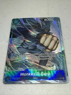 One Piece Card Game Monkey.D.Garp OP12-056 Super Rare Alternate Art English - Image 2