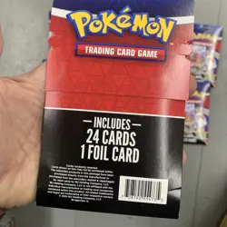 LOT 17x Pokemon TCG Mystery Pack w/ 1 Foil Guaranteed 2024 NEW 425 CARDS - Image 4