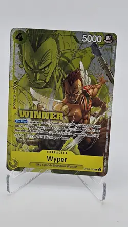 Wyper WINNER Pack 2025 Vol. 2 OP06-114 One Piece Promotion Cards Foil - Image 1
