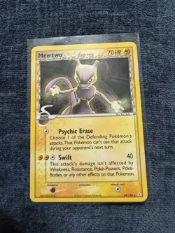 Pokemon Mewtwo TCG Delta Species Holon Phantoms Card 24/110 Regular - Image 1