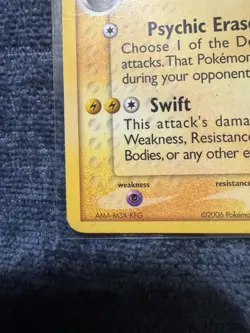 Pokemon Mewtwo TCG Delta Species Holon Phantoms Card 24/110 Regular - Image 4