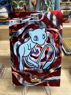 Mew Red Crack Ice Pokemon Shiny Card Database - Image 1