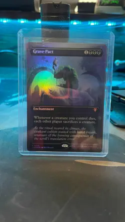 Grave Pact (Borderless) Commander Masters Foil - Image 1