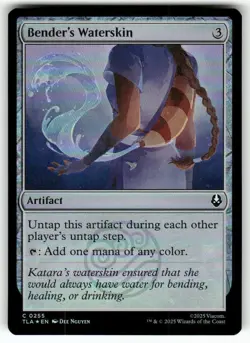 Bender's Waterskin C Avatar: The Last Airbender Foil 255 MTG NM - Image 1