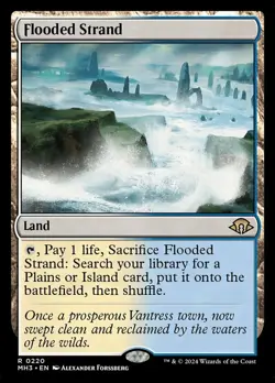 1x Flooded Strand NM-Mint, English Modern Horizons 3 MTG Magic - Image 1