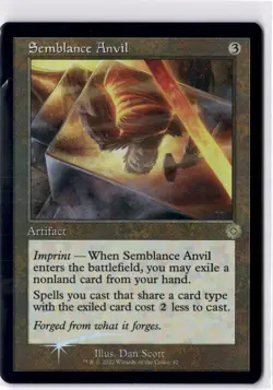 Semblance Anvil NM/M* FOIL RETRO The Brother's War ENGLISH 52 mtg -UnltdCards - Image 1