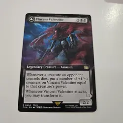 Vincent Valentine (Extended Art) Final Fantasy Regular Magic The Gathering MTG - Image 1