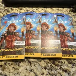 Magic: The Gathering Aetherdrift Play Booster - lot of 4 Packs Sealed 195166279657 - Image 1