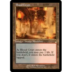 Blood Crypt (retro Frame) M/NM Magic: The Gathering MTG Ravnica Remastered - Image 1