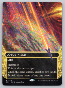 Lotus Field Borderless 023 - Edge of Eternities - MTG - Image 1