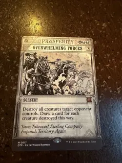 Overwhelming Forces Outlaws of Thunder Junction: Breaking News Regular - Image 1