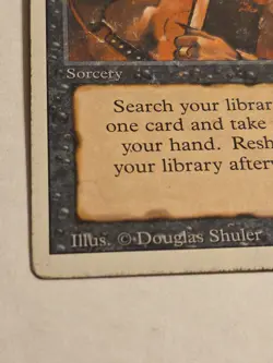 Demonic Tutor X1 3ED MTG Revised HP SEE PICTURES - Image 2