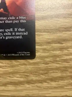 Magic The Gathering Avatar - Force of Negation - (Borderless) 013 NM/M - Image 4