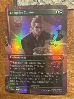 Campsite Cuisine (Borderless) Commander: Final Fantasy Foil - Image 1