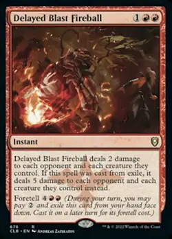 [1x] Delayed Blast Fireball Near Mint, English Commander Legends: Battle For Bal - Image 1