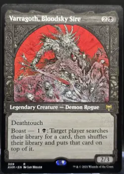 Varragoth, Bloodsky Sire #309 Kaldheim Showcase Regular Rare - Image 1