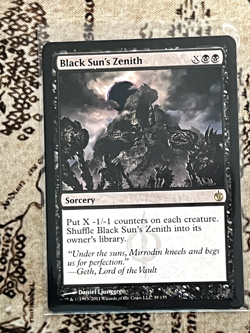 Black Sun's Zenith - Mirrodin Besieged - 39 - #Lightly Played - Image 1